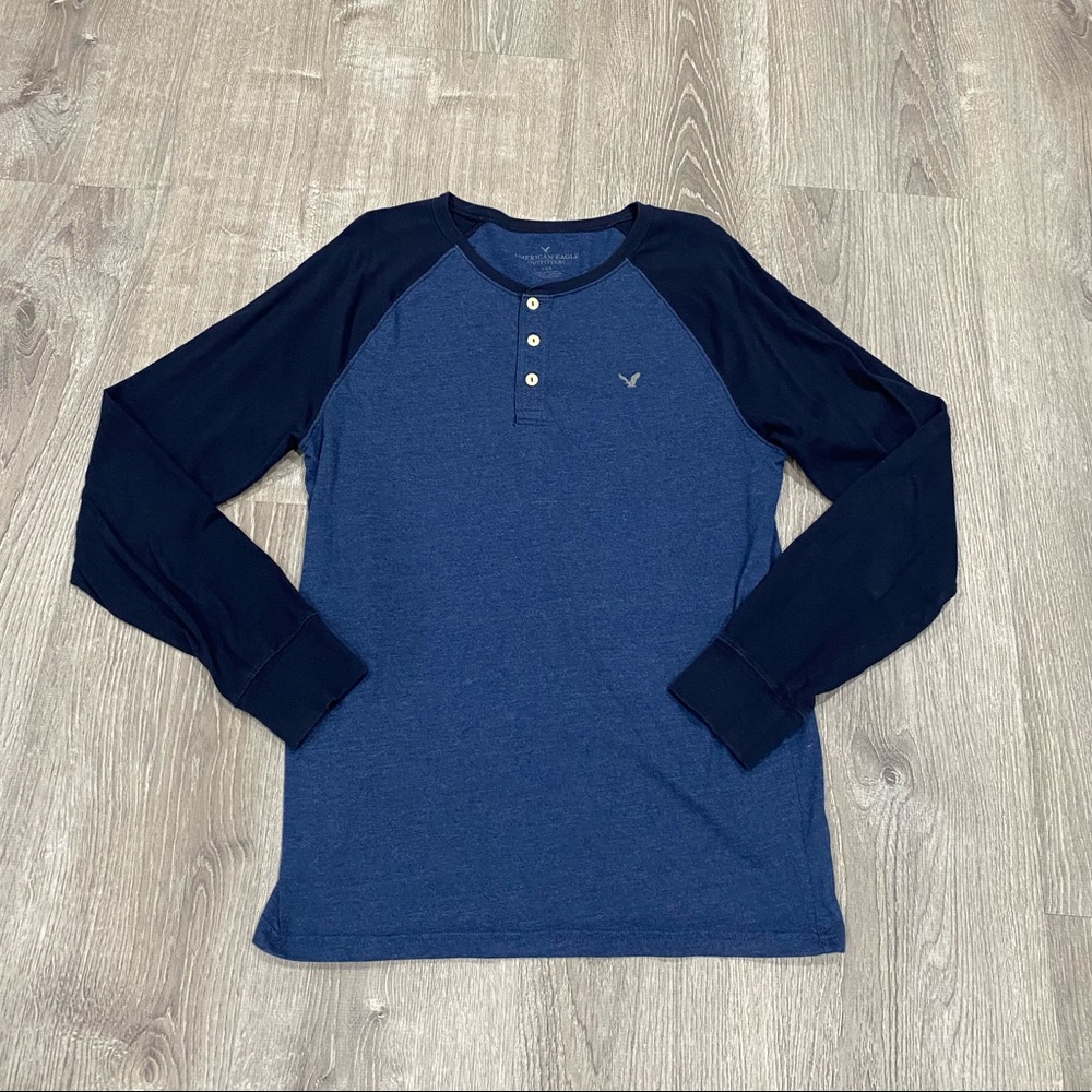 American Eagle Long-Sleeve Super Soft Henley